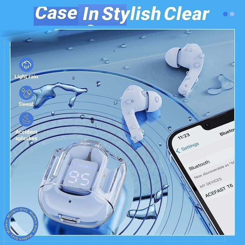 Tai nghe không dây Bluetooth T6 Fone, tai nghe thể thao, giảm tiếng ồn chơi game, có micrô Nhét Tai Nghe Nhạc