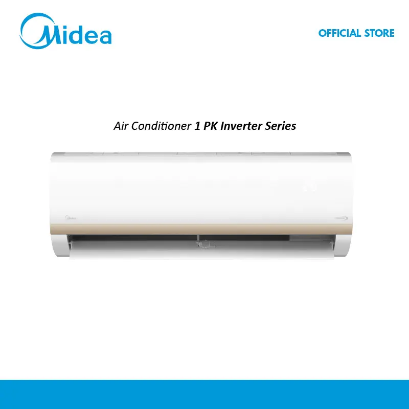 Midea AC Inverter 1 PK MSIAF-09CRDN2X (Unit Indoor & Outdoor) [Fast Cooling], [IECO MODE], [Electricity Saving], [5+10 tahun warranty] 1