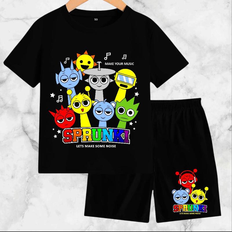 Product Introduction of Setelan Anak-Anak Sprunki Incredibox Gambar Tujuh - Fashion Anak-Anak Kids 64