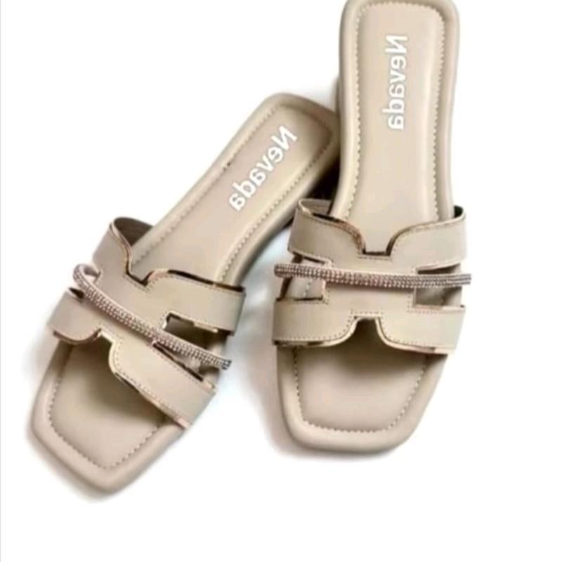Sandal Wanita Slop H Blink Blink Model Terbaru Karet - Sendal, Shoes tali 2