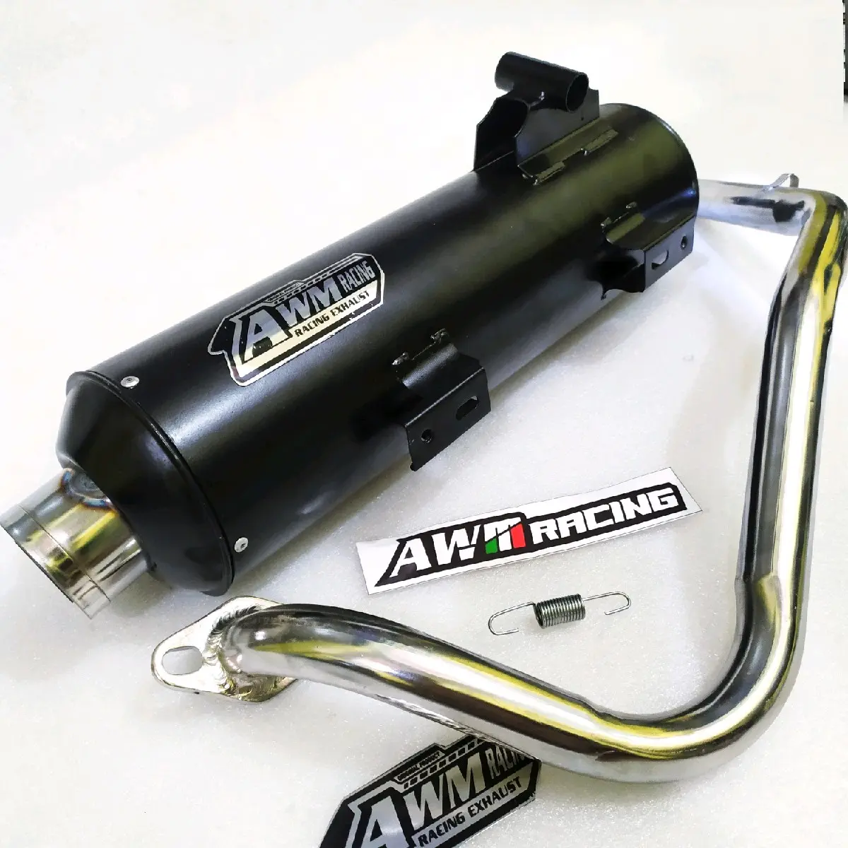 Knalpot Standar Racing Copy CMS Ngebas Beat karbu Mio sporty Beat deluxe Vario 125 Vario 150 Mio J