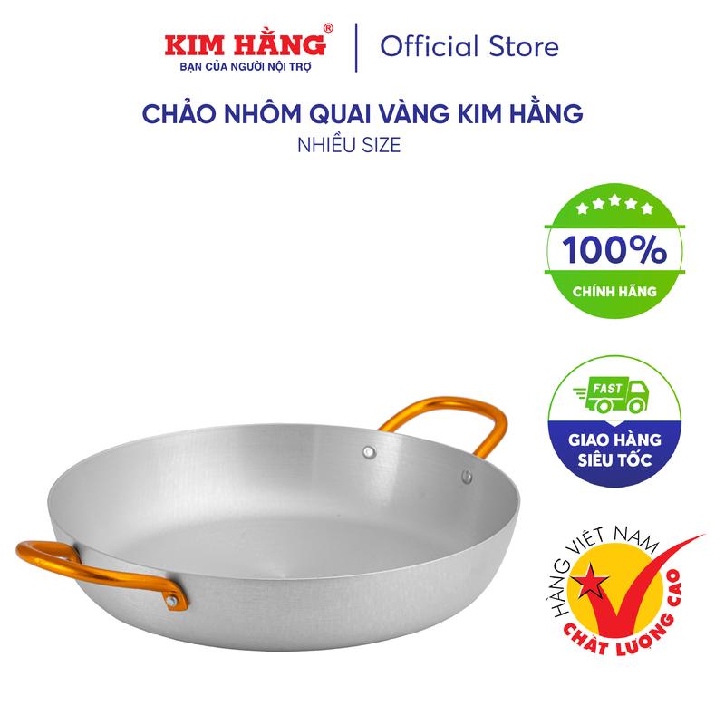 Chảo Nhôm Bầu Xi KIM HẰNG 2 quai