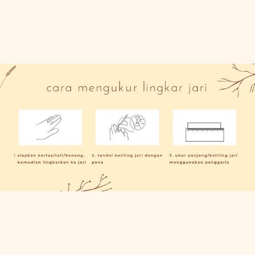 [MIX COLOR] Cincin Manik | Cincin Mote | Cincin Korea | Beads Ring | Cincin Pelangi Rainbow Warna Warni 3