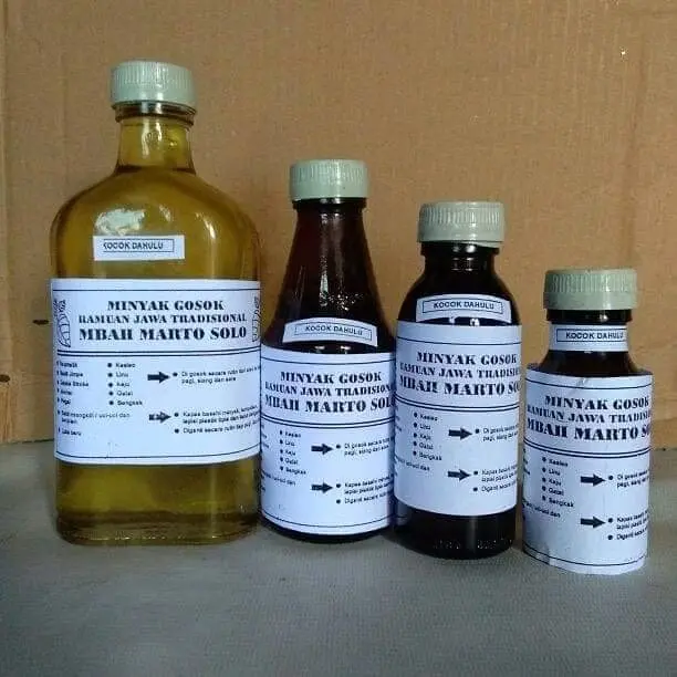 Minyak Gosok Mbah Marto Original Solo 0