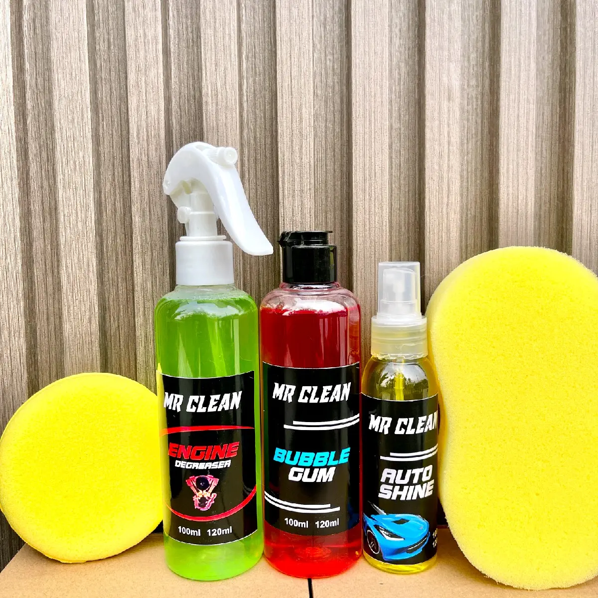Paket Lengkap Cuci Kendaraan + Pembersih Kerak Mesin MR CLEAN Terlaris No 1 - Car Microfiber