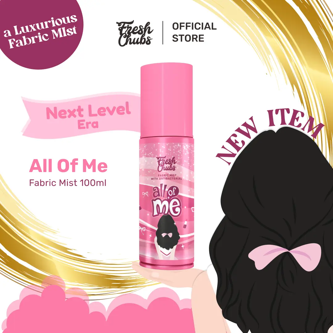 [ Freshchubs ] Fabrict Mist Parfum Baju & Ruangan -  All Of Me Elegant Girl Perfume Wanita Creamy