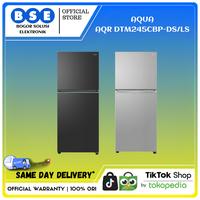 Gambar Kulkas Aqua 2 Pintu AQR DTM245CBP-DS/LS Kulkas Aqua Sanyo AQR-DTM245CBP Aqua kulkas AQR DTM245 185 Liter 46,8Watt dari Bogor Solusi Elektronik Kab. Bogor 1 Tokopedia