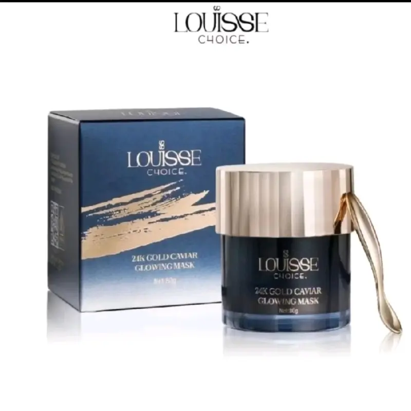 LOUISSE CHOICE 24K GOLD CAVIAR GLOWING MASK 80gr 2