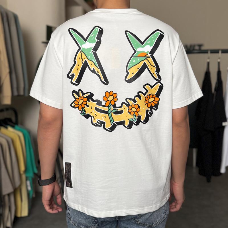 RIC Ricky is Clown Western Garden Flowers Tee 100% Original 5