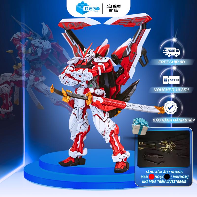 TẶNG ÁO CHOÀNG Mô hình lắp ráp MG Astray Red Frame KAI đồ chơi lắp ráp Astray Red Frame tỉ lệ 1 100 cao khoản 20cm Toy