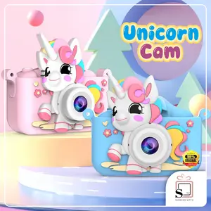 Kamera Mainan Anak Motif Unicorn – Teman Bermain & Belajar yang Seru!