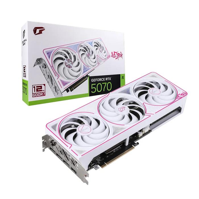 Gambar COLORFUL iGame GeForce RTX 5070 Ultra W OC 12GB-V GDDR7 dari Toko Expert Komputer Kota Administrasi Jakarta Pusat Tokopedia