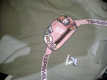 Product Review of Kepswell - Kaos Anak Gambar 3D Waistbag Love Your Self Original Premium - Baju Kantong Ajaib Tas Slempang - T-Shirt Viral Combed 24s Wanita - Unisex from h**2 0