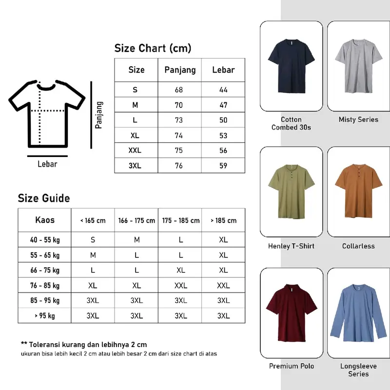 Kaos Lengan Panjang Twotone Misty Pasti Beda Pasti Eksklusif 5