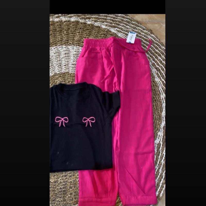 SETELAN CROP PITA JOGER LINE 0