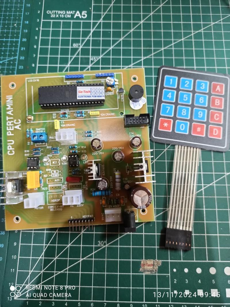 Product Introduction of Mesin Elektrikal CPU Pom Mini Digital plus keyped tombol Laptop 9