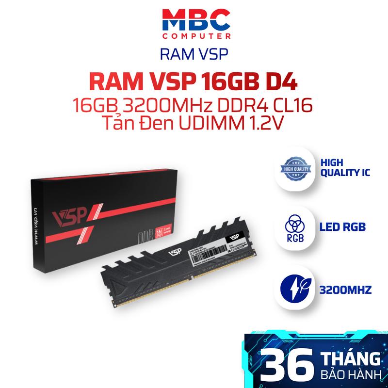 Ram VSP 16GB DDR4 3200MHz