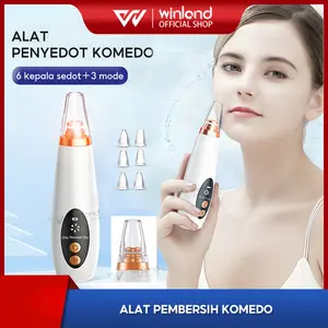 [COD] Winland Alat Penyedot Komedo Vakum Penyedot Komedo Blackhead Facial Kotoran Mengencangkan Wajah Merah Elektrik Box alat  vakum Muka