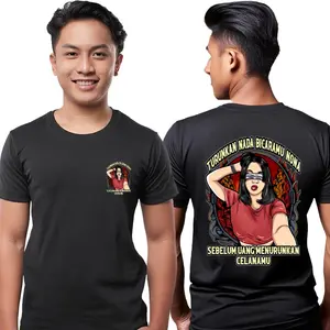 KAOS TURUNKAN NADA BICARAMU NONA SEBELUM UANG MENURUNKAN CELANAMU DB