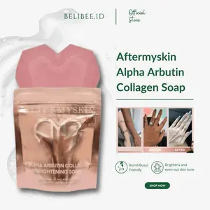 Aftermyskin Alpha Arbutin Brightening Soap - Sabun Mandi - Cerahkan Kulit - Body Care