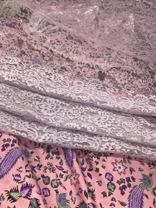 Kain Brukat Cord Corneli Lace Cordnelly Bahan Brokat Fatmawati Meteran