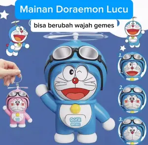 Mainan Doraemon Lucu bisa berubah wajah terbaru