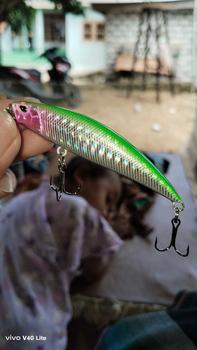 Product Review of Minnow 8cm/8.5g Minow Casting Sinking Umpan Pancing Kesting Sungai Muara Laut from r**s 0