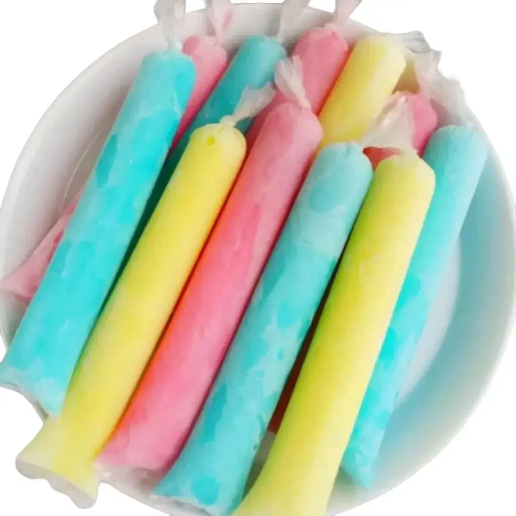 100pcs Plastik Es Mambo Polos Ukuran 3x23cm - Plastik Es Lilin
