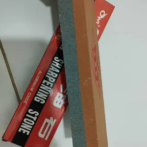 Batu Asah Pisau / Batu Gosok Orange 8" - Alat Asah Pisau Profesional - Knife