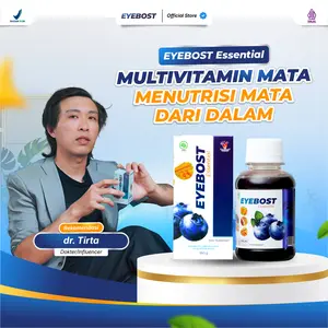 Eyebost madu multivitamin mata lelah/merah/pegal/kering dll suplemen  kesehatan