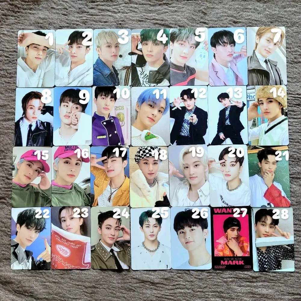 MARK OFFICIAL PHOTOCARD Album Trading card