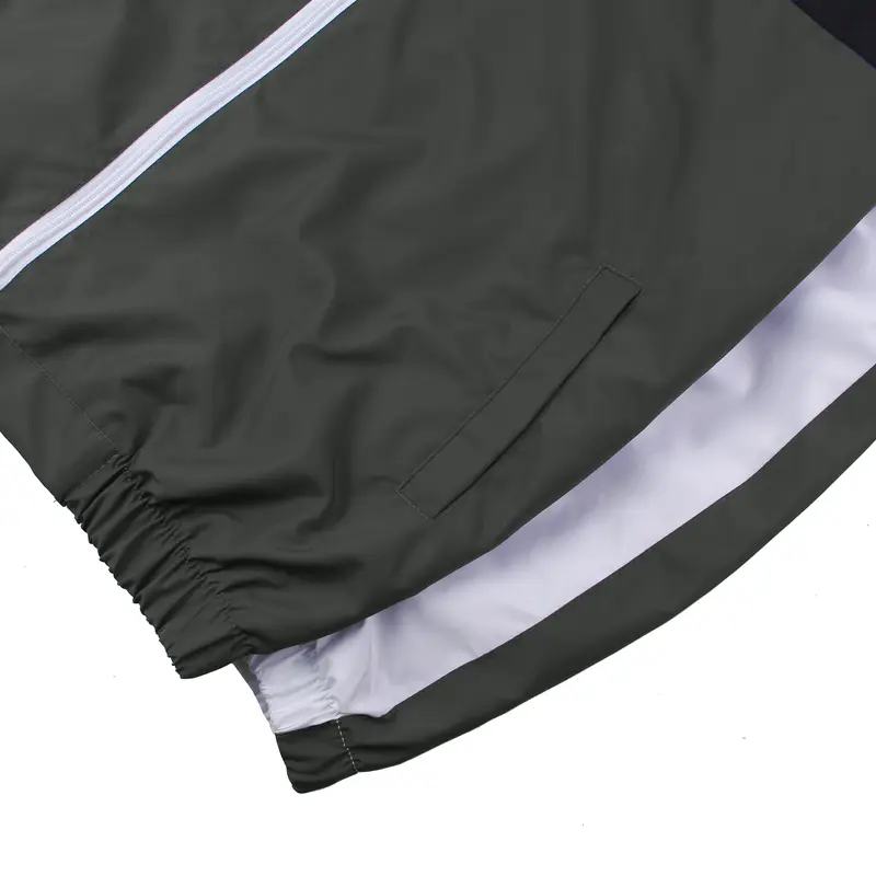 Rown Division Storage Jaket Tracksuit Complex White Green 4