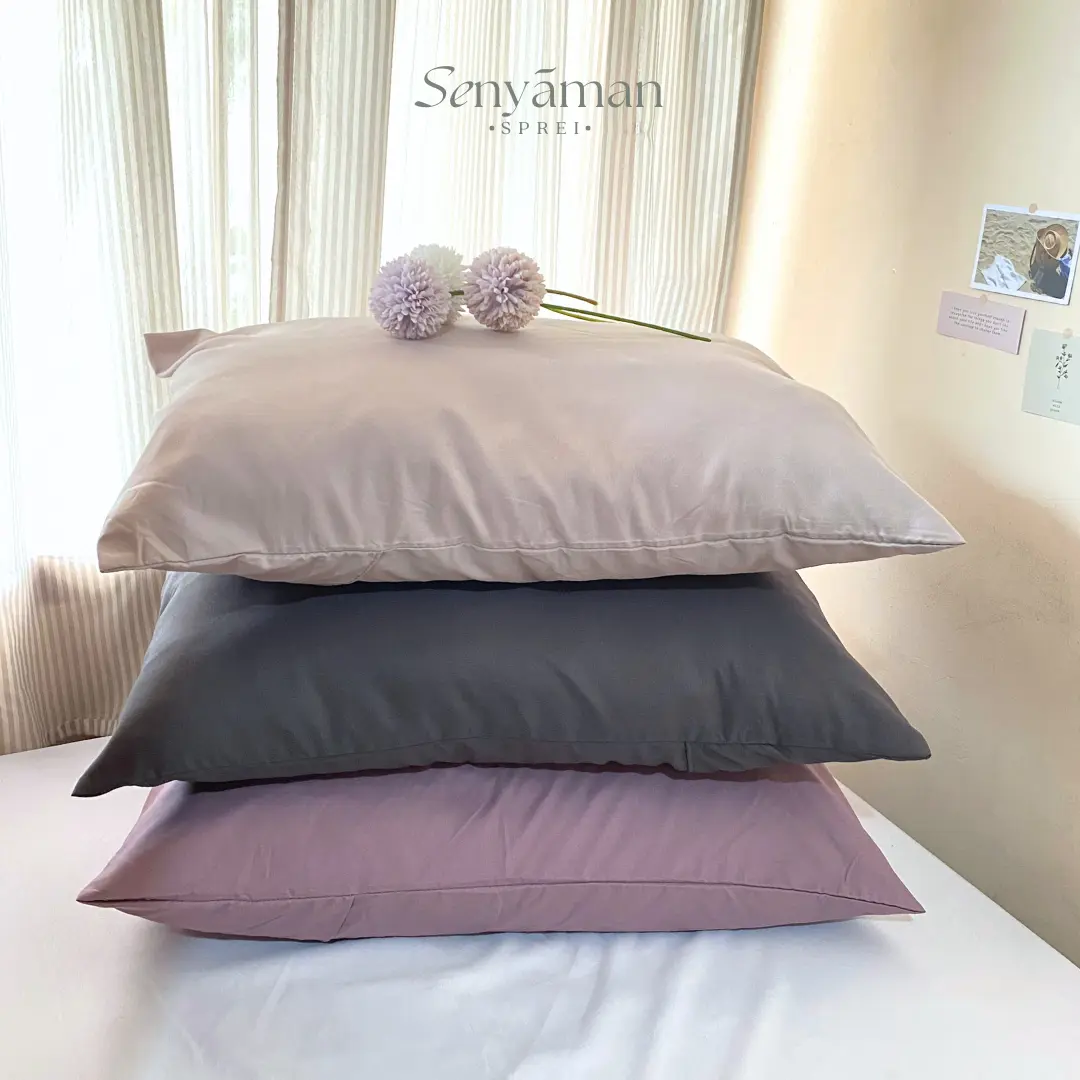 Senyaman - Sarung Bantal Tidur RANDOM Set Collection Bahan Microtex