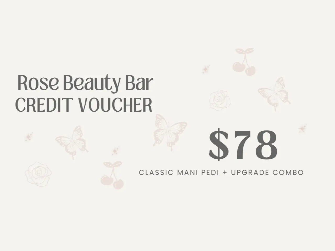 78 Classic Manicure + Pedicure Combo + Free Colour Upgrade [RBB LIVE EXCLUSIVE]