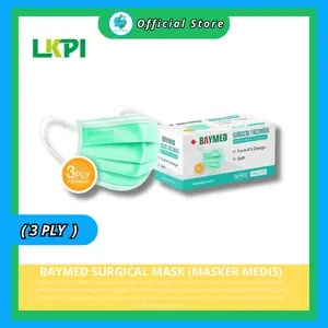 Baymed Surgical Mask (Masker Medis) Box isi 50 Pcs