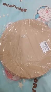 Product Review of Air Fryer Disposable Paper Liner Non-Stick Oil-proof Parchment Mat for Cooking Microwave Oven Sheets Special Baking BBQ Roasting from A**H M**I 0