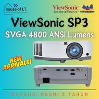 Gambar Proyektor ViewSonic SVGA SP3 - ViewSonic SP3 4800 Lumens - Proyektor SVGA ViewSonic - Proyektor 4800 ANSI Lumens dari House Of IT Kota Administrasi Jakarta Pusat 1 Tokopedia