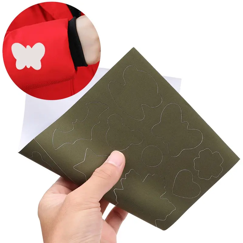 Miếng Dán Áo Khoác Chống Thấm Nước, Đồ Trang Trí Áo Khoác Phao, Miếng Dán Tự Dính, Miếng Dán Vải Bố, Miếng Dán Viền, 1 Miếng 5