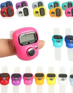 Alat Hitung Digital Led Tasbih Jari Counter Tally Tasbeh Ibadah Mini Import Murah Elektronik Mini