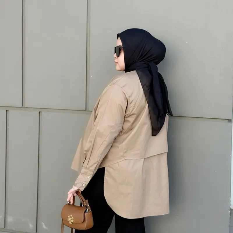 ANEESA-Nesa Oversize Shirt | Kemeja oversize wanita