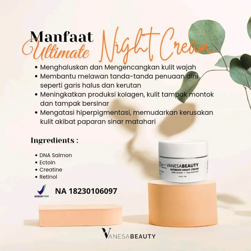 (OBRAL) Vanesa Beauty Skincare All Varia Kusam Mencerahkan memudarkan Flek mengatasi Jerawat susah putih kulit sensitif Wajah Kerutan 5