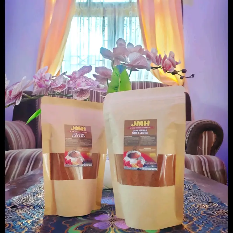 Minuman Jahe Merah Instan Gula Aren Jamu, Produk Sehat dan Bermanfaat 0