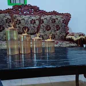 Toples kaca rusa mewah Toples snack