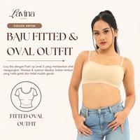 Gambar Lavina Ladies Bra Push Up Lucy Wireless Busa Sedang Seamless Tanpa Kawat Size M-XL Nyaman - cream, L dari Lavina Ladies Kota Administrasi Jakarta Barat 5 Tokopedia