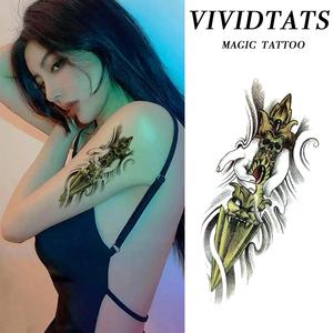 VIVIDTATS Magic Blade Temporary Tattoo Waterproof Gothic Dagger Body Art Sticker Long Lasting 7 15 Days for Men Women tattoo  waterproof  30  days fake  tattoo  waterproof  6  months temporary  tattoo  waterproof