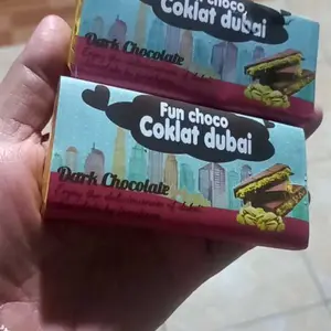 Coklat Dubai Lokal homemade Funchoco / 40gram,80gram,270gram