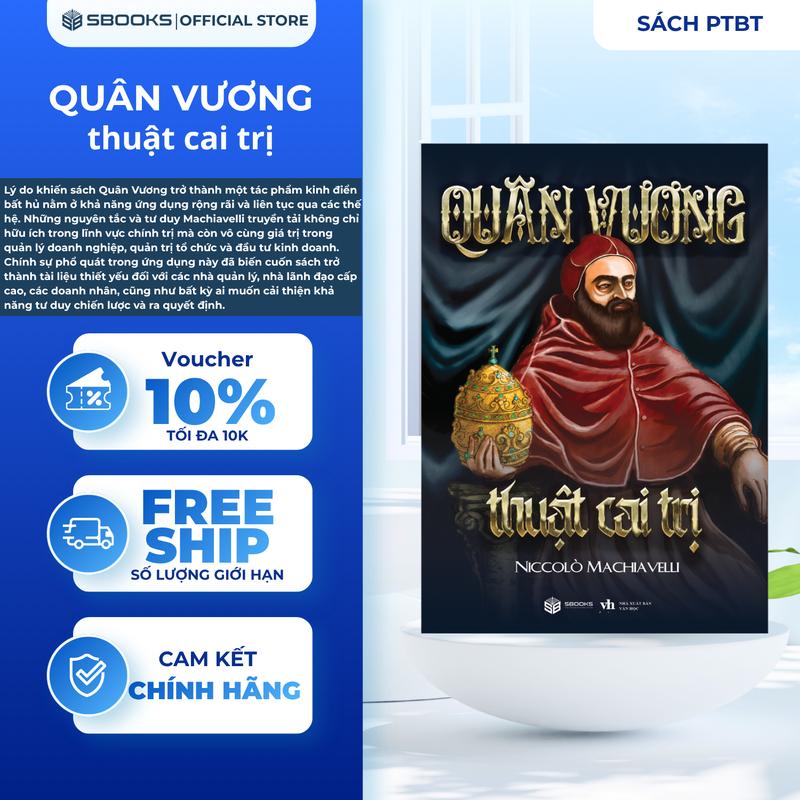 Sách - Quân Vương - Thuật Cai Trị - SBOOKS