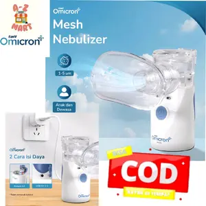 TaffOmicron inhaler nebulizer Alat terapi pernafasan taffomicron UN100  alat bantu terapi pernafasan PREMIUM NEW Release 2025