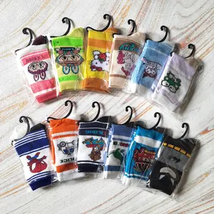 12 PASANG KAOS KAKI ANAK TK KARAKTER SUPERHERO CEWEK COWOK