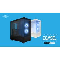 Gambar CASING CUBE GAMING COMSEL - Mid Tower ATX Tempered Case (Free 2x RGB Fan) dari Techno Computer Bali Kota Denpasar 2 Tokopedia